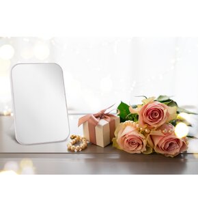 Kozmetické zrkadlo so stojanom 14,5x21,5