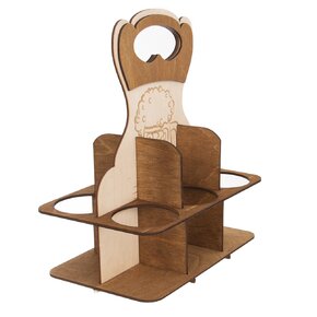 Stojan na pivné fľaše