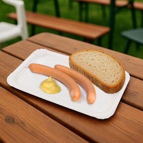 Servírovacia tácka 19,5x13 cm 20 ks