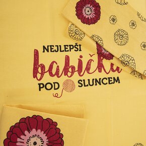 Kuchynská utierka NEJLEPŠÍ BABIČKA 3 ks