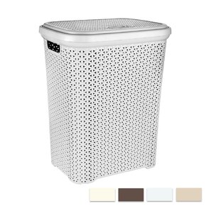 Bielizňový kôš s vekom RATAN Hobby