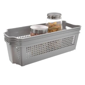 Košík Stack stohovať. kolieska 49,5x19x18 cm