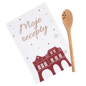 Kniha na recepty s vareškou DOMKY 