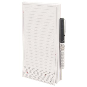 Blok s magnetom a perom na chladničku SRDIEČKA