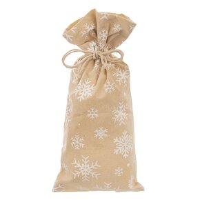 Zaťahovacie vrecko na víno VLOČKA 31x14,5 cm