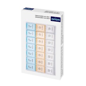 Organizér na lieky týždenný 3 sekcie