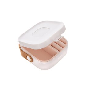 Cestovná šperkovnica so zrkadlom