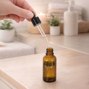 Kozmetická fľaštička s pipetou SPA 30 ml