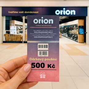 Dárkový poukaz Orion 500 Kč