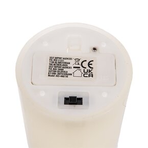 Dekoratívna sviečka LED s časovačom