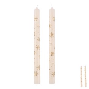 Dekoratívna sviečka 2 ks