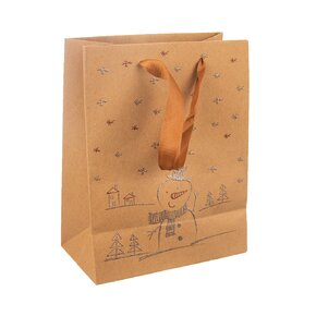 Darčeková taška SNEHULIAK 18x10x23 cm