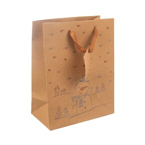 Darčeková taška SNEHULIAK 18x10x23 cm
