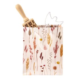 Darčeková taška kvety 18x8x23 cm