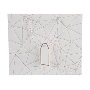 Darčeková taška mriežka 31x12x26 cm