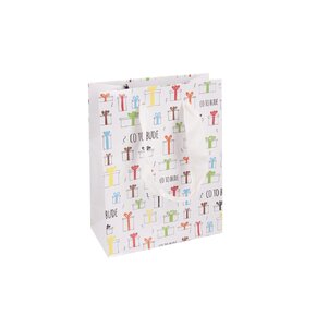 Darčeková taška Čo to bude 14x7x18 cm