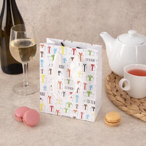 Darčeková taška Čo to bude 14x7x18 cm