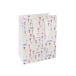 Darčeková taška Co to bude 18x10x23 cm