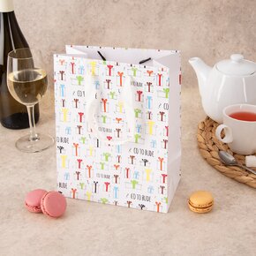 Darčeková taška Co to bude 18x10x23 cm