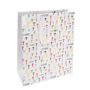 Darčeková taška Co to bude 26x12x32 cm