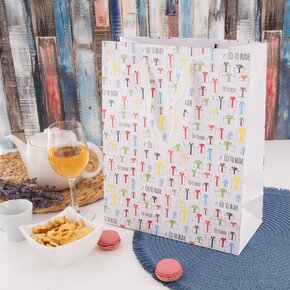 Darčeková taška Čo to bude 26x12x32 cm