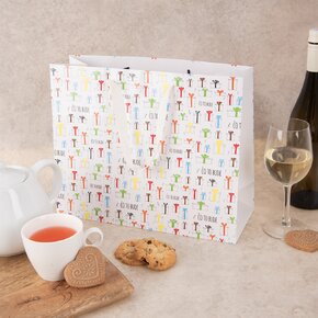 Darčeková taška Čo to bude 32x12x26 cm