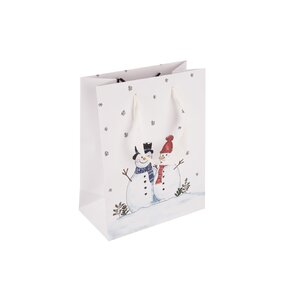 Darčeková taška SNEHULIAK 14x7x18 cm