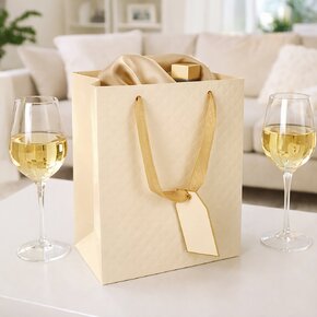 Darčeková taška quilt 18x10x23 cm