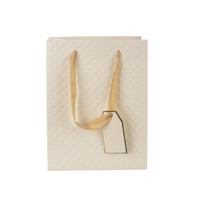 Darčeková taška quilt 18x10x23 cm