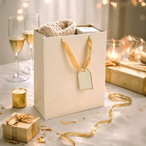 Darčeková taška quilt 26x12x32 cm