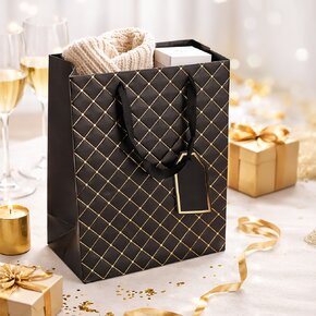 Darčeková taška quilt 26x12x32 cm