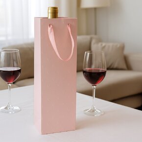 Darčeková taška vytlačované srdiečka 12x9x36 cm