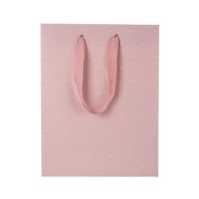 Darčeková taška vytlačované srdiečka 26x12x32 cm