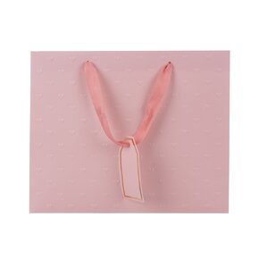 Darčeková taška vytlačované srdiečka 31x12x26 cm