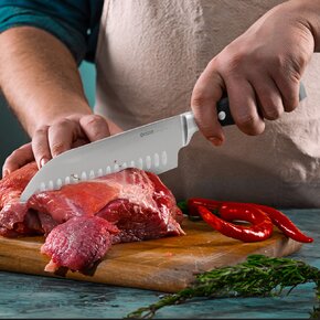 Kuchynský nôž MASTER santoku 18,5 cm