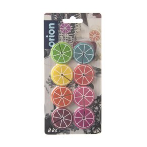Rozlišovač na poháre citrusy 8 ks