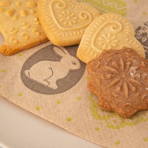 Servírovací obrúsky vajíčka a zajačik