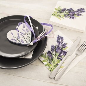 Servírovacie obrúsky levanduľa