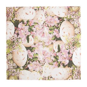 Servírovacie obrúsky vajcia a kvety