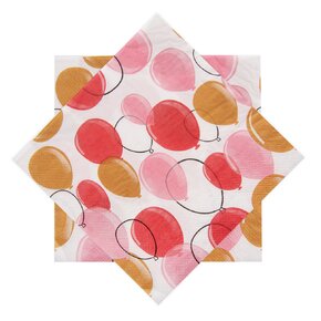 Servírovacie obrúsky balóniky