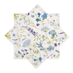 Servírovacie obrúsky kvety