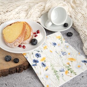 Servírovacie obrúsky jarné kvety