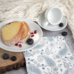 Servírovacie obrúsky kašmírový vzor