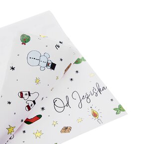 Vianočný baliaci papier Od Ježiška 200x70 cm
