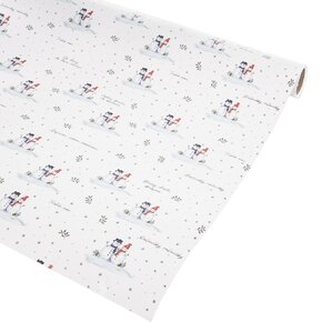 Vianočný baliaci papier SNEHULIAK 500x70 cm