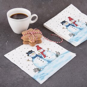Servírovacie obrúsky SNEHULIAK