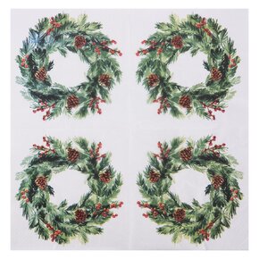 Servírovacie obrúsky veniec