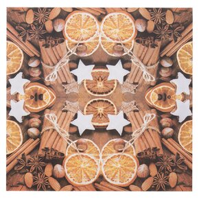 Servírovacie obrúsky škorica