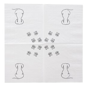 Servírovacie obrúsky PSÍK