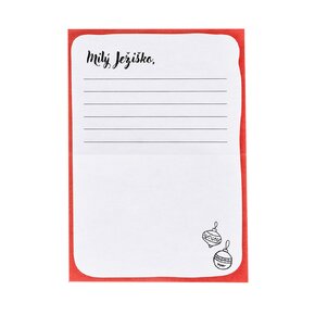 Papierová obálka List pre Ježiška s listom